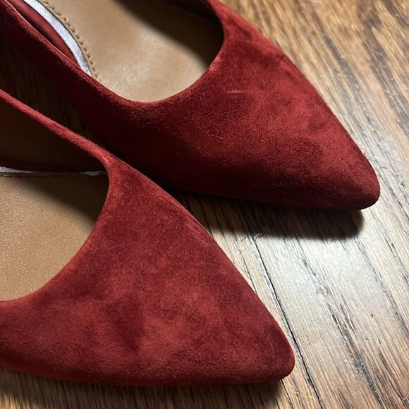 Donald Pliner Suzette Suede Block-Heel Pumps Size 6 - Picture 3 of 7